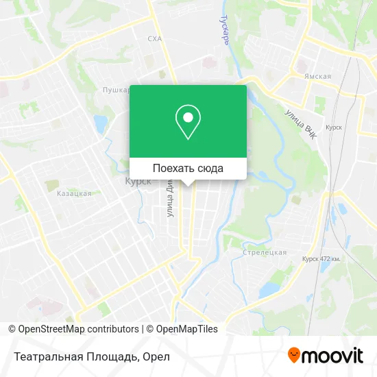 Карта Театральная Площадь