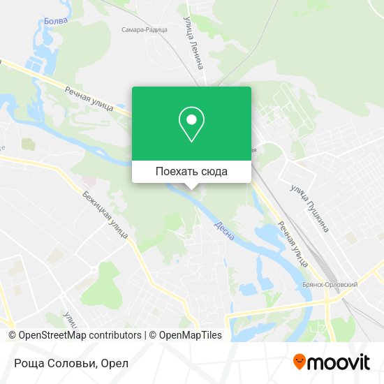 Карта Роща Соловьи