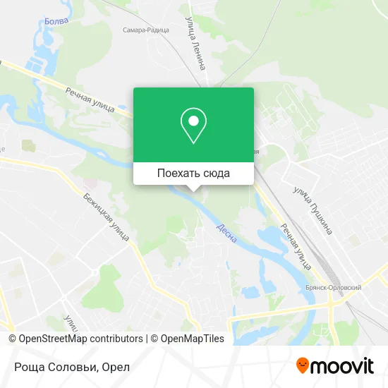 Карта Роща Соловьи