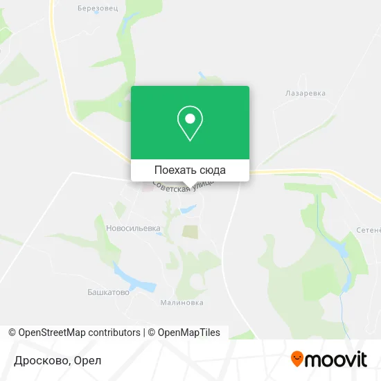 Карта Дросково