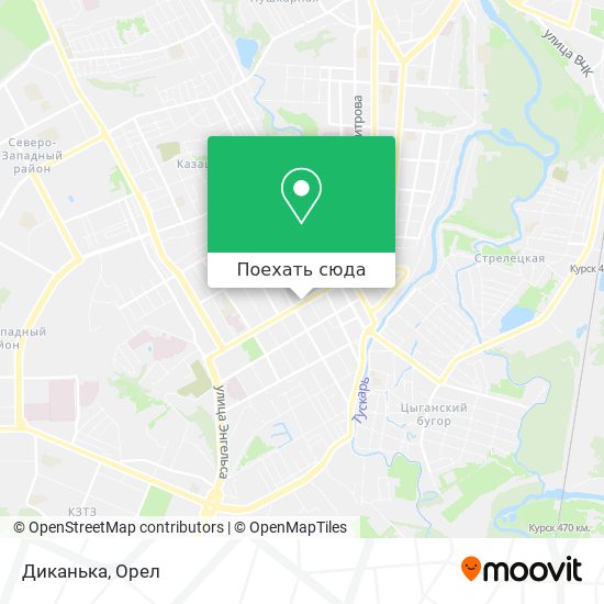 Карта Диканька