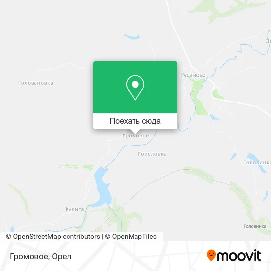 Карта Громовое