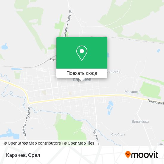 Карта Карачев