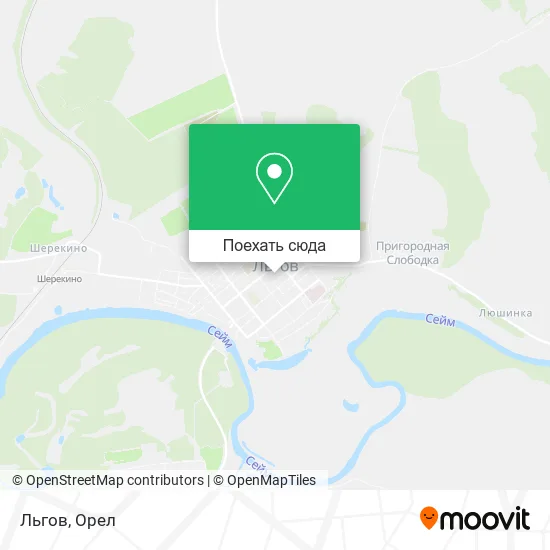 Карта Льгов