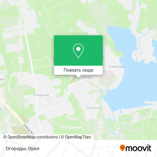 Карта Огороды