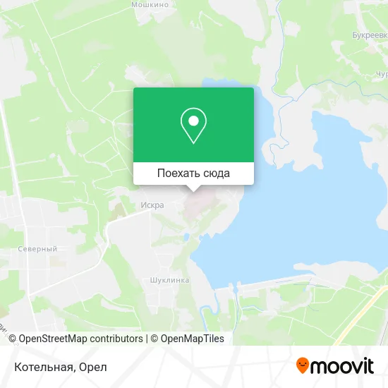 Карта Котельная