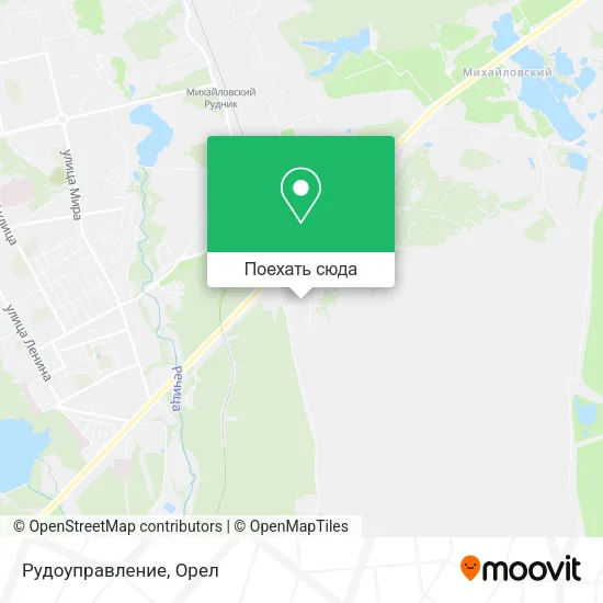 Карта Рудоуправление