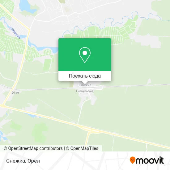 Карта Снежка