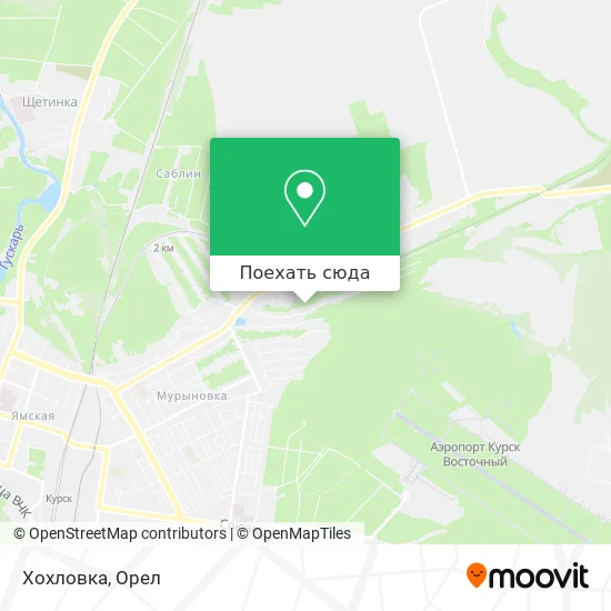 Карта Хохловка