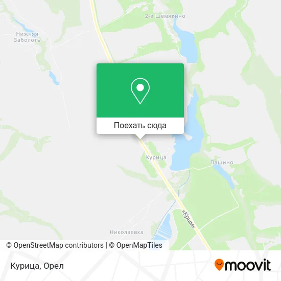 Карта Курица