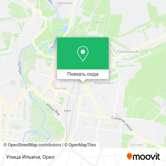 Карта Улица Ильича