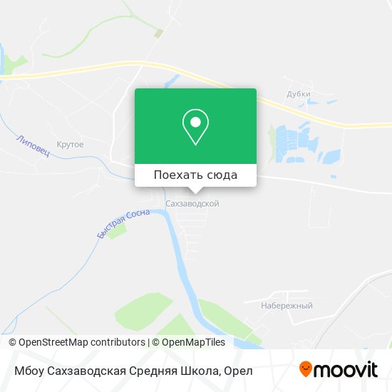 Карта Мбоу Сахзаводская Средняя Школа
