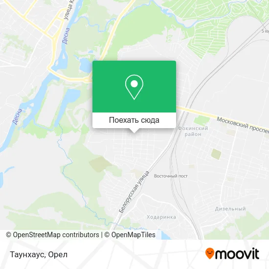Карта Таунхаус