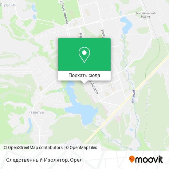 Карта Следственный Изолятор