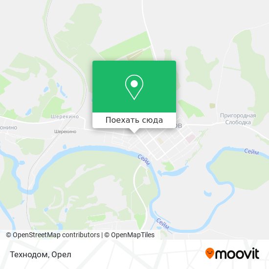 Карта Технодом