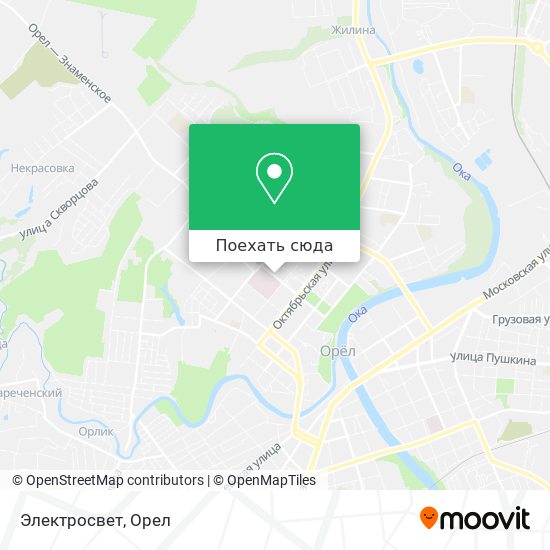 Карта Электросвет
