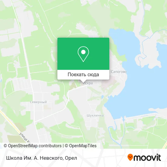 Карта Школа Им. А. Невского