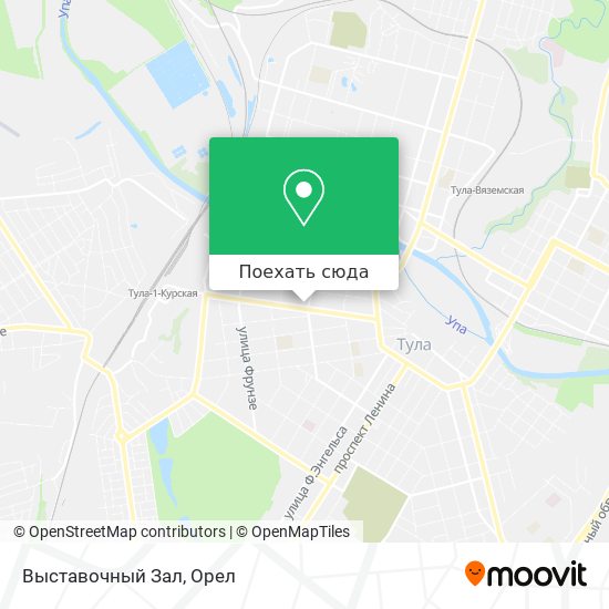 Карта Выставочный Зал