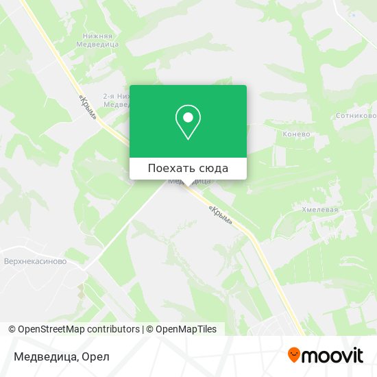 Карта Медведица