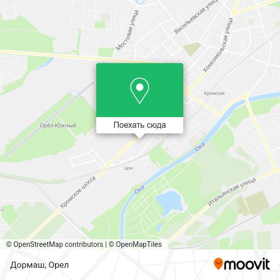 Карта Дормаш