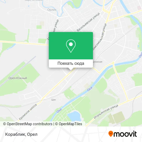 Карта Кораблик