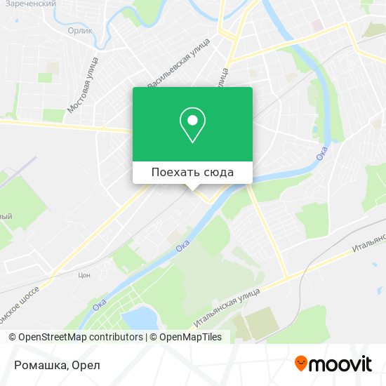 Карта Ромашка