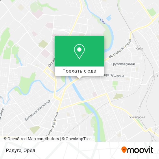 Карта Радуга