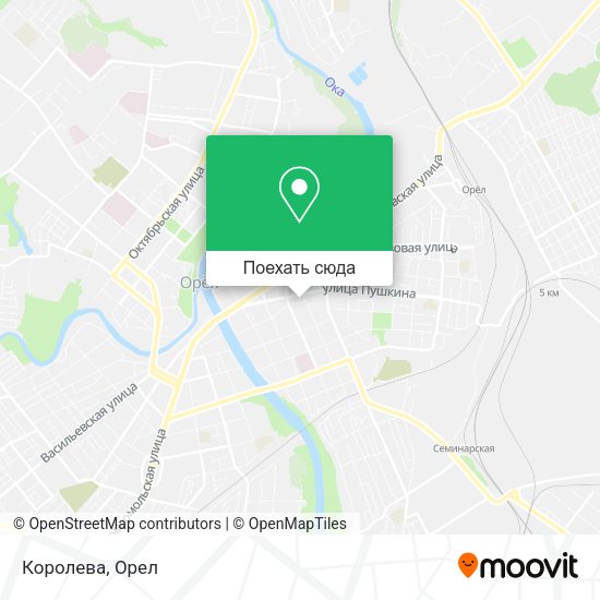 Карта Королева