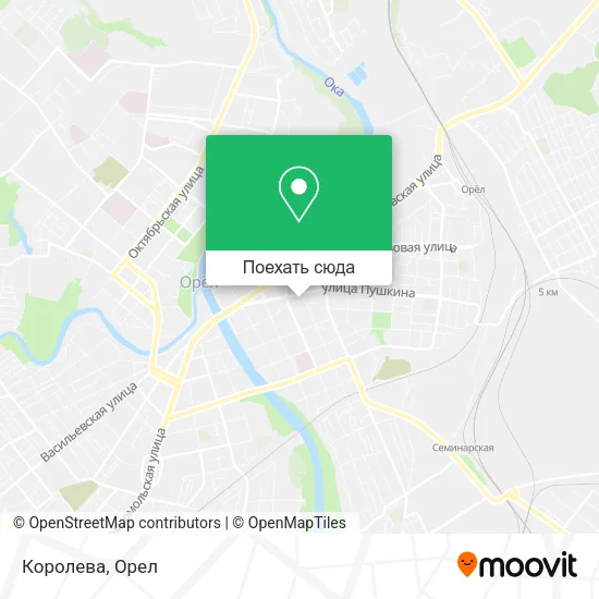Карта Королева