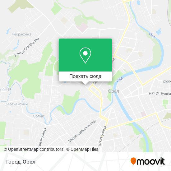 Карта Город