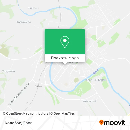 Карта Колобок