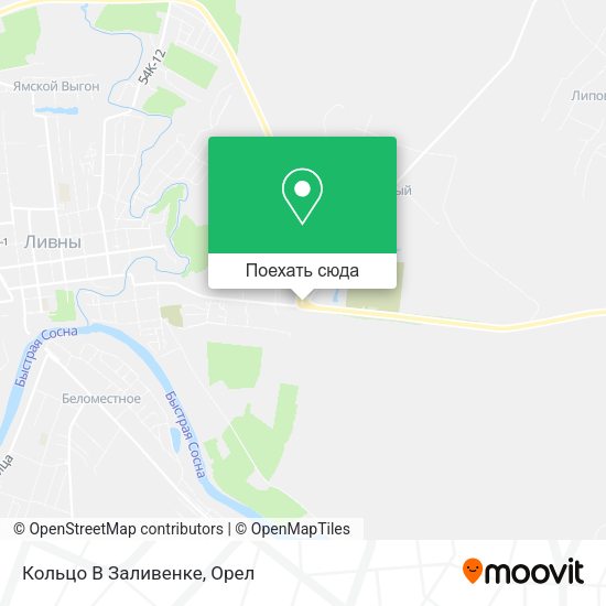 Карта Кольцо В Заливенке