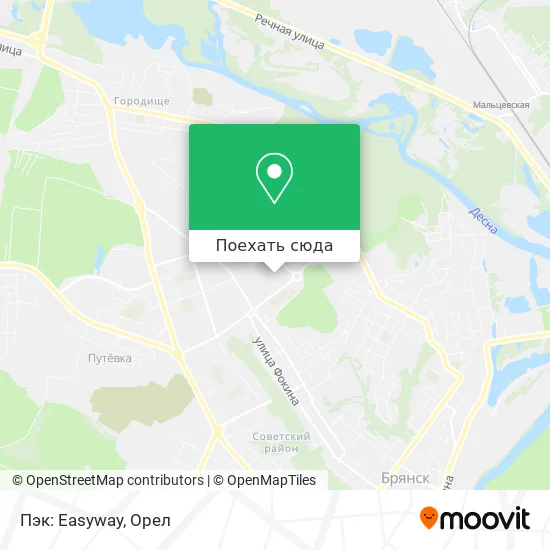 Карта Пэк: Easyway