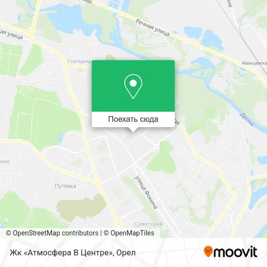 Карта Жк «Атмосфера В Центре»