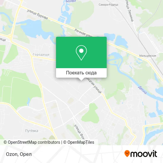 Карта Ozon