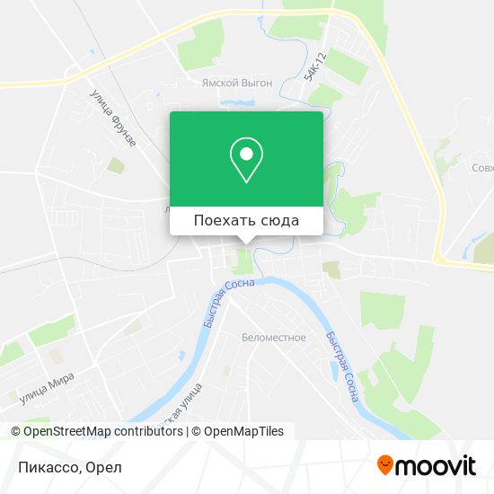 Карта Пикассо