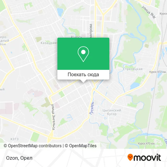 Карта Ozon