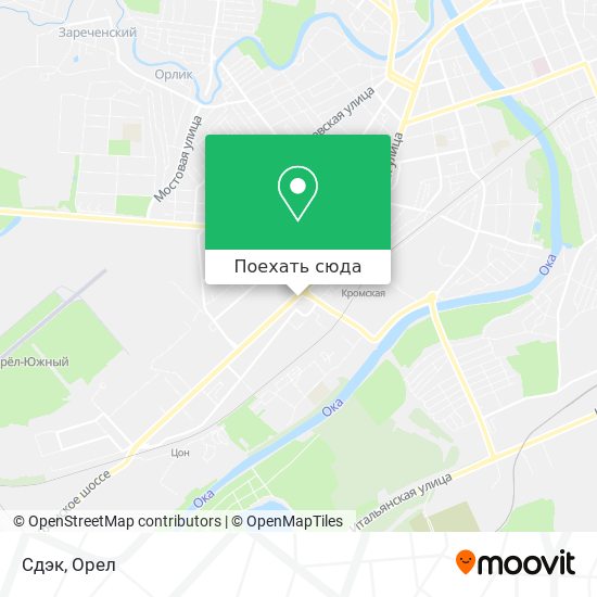Карта Сдэк