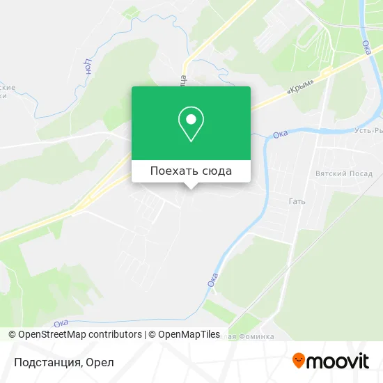 Карта Подстанция