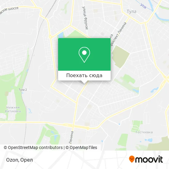 Карта Ozon