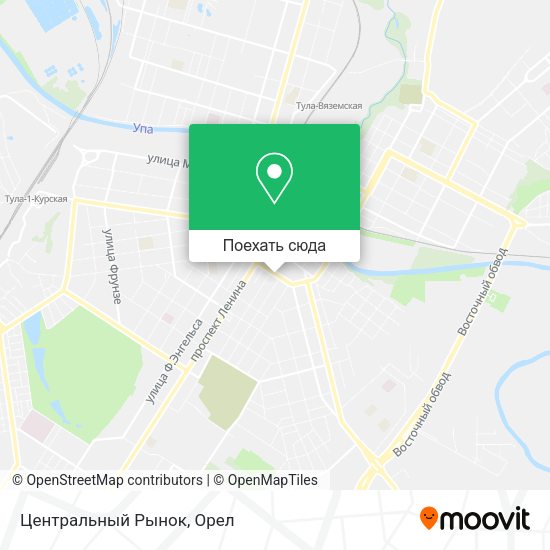 Карта Центральный Рынок
