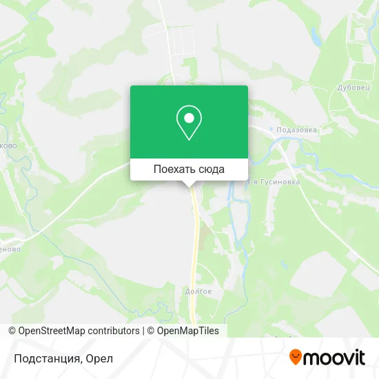Карта Подстанция