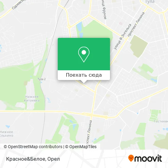 Карта Красное&Белое