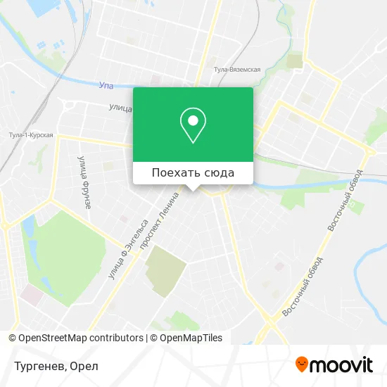 Карта Тургенев