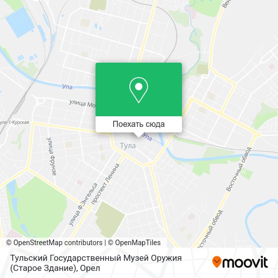 Карта Тульский Государственный Музей Оружия (Старое Здание)