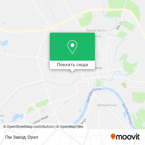 Карта Пм Завод