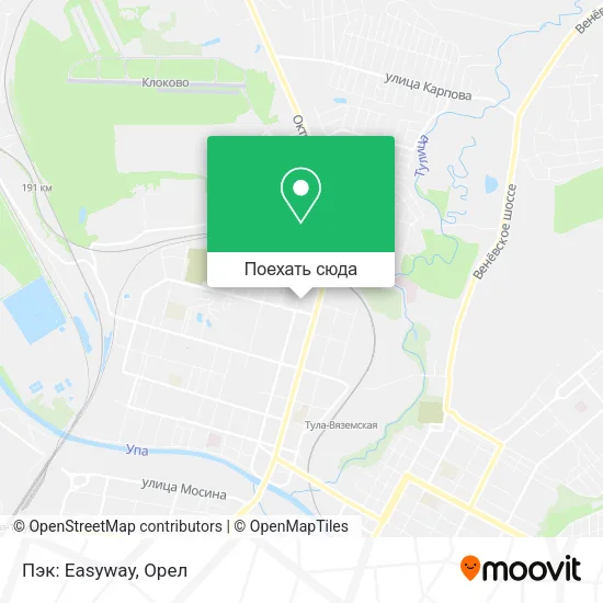 Карта Пэк: Easyway