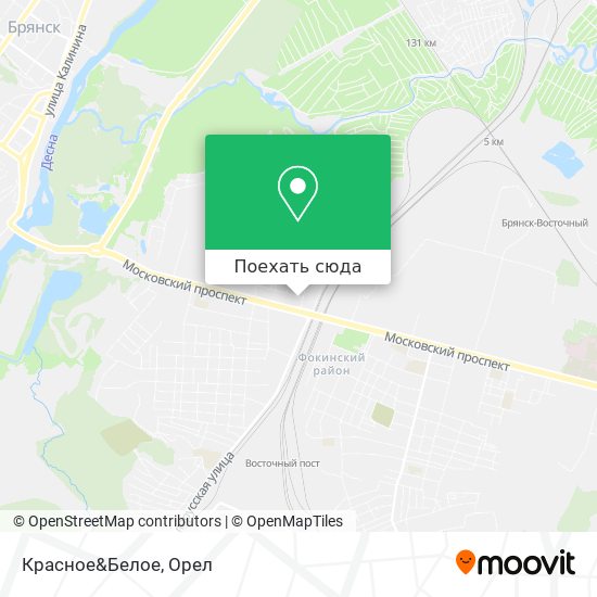 Карта Красное&Белое
