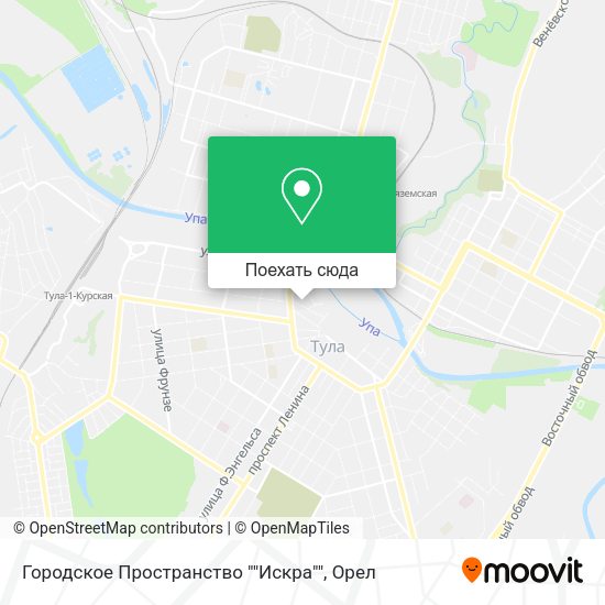Карта Городское Пространство ""Искра""