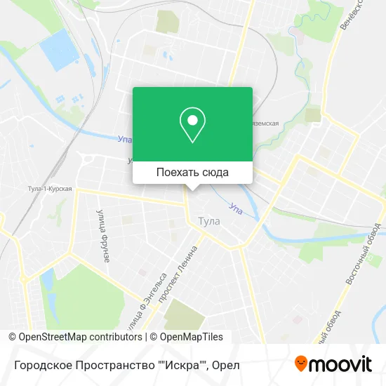 Карта Городское Пространство ""Искра""